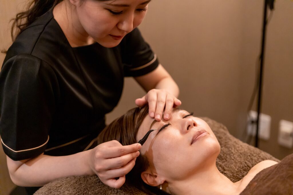 年齢を重ねたアイリスト